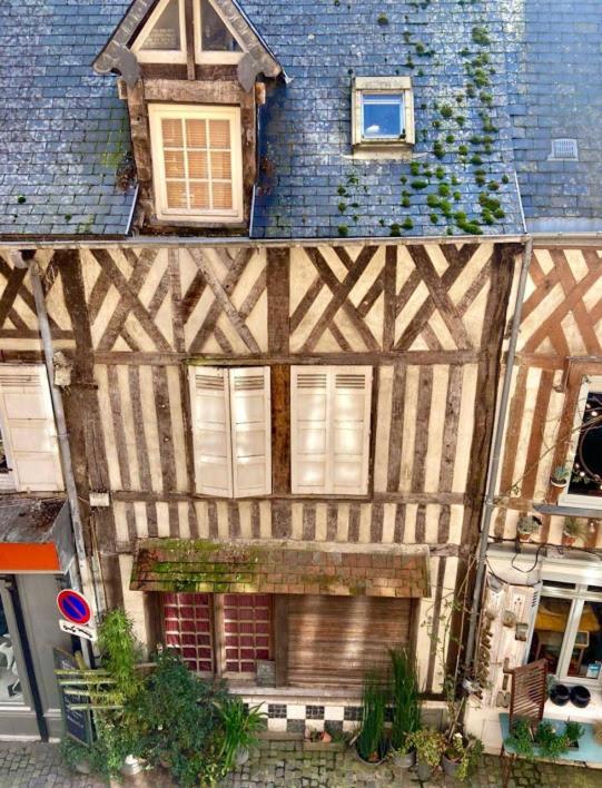 Ferienwohnung Escapade A Honfleur Exterior foto