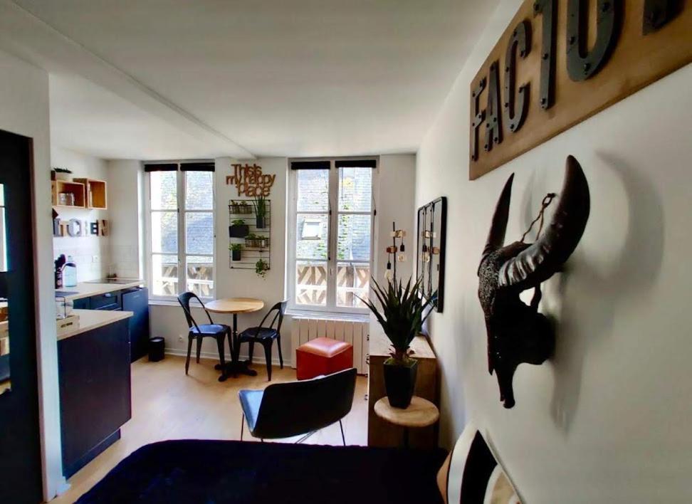 Ferienwohnung Escapade A Honfleur Exterior foto